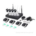 Tuya Smart 3MP 4CH Outdoor Wifi NVR Camera Kit with Night Vision 2MP HDD